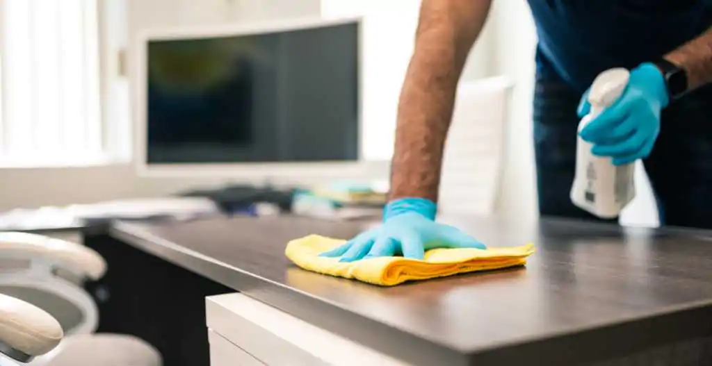 sustainable office cleaning