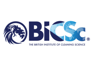 BISC - The British Institute Of Cleaning Science color logo on white background.